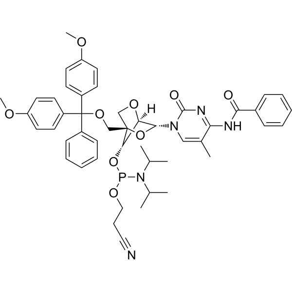 DMT-locMeC(bz) phosphoramidite 206055-82-5